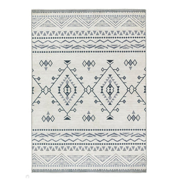 Washable Nomad Flatweave Grey Rug-Origins-Rug Love - The Most Loved Rug Store